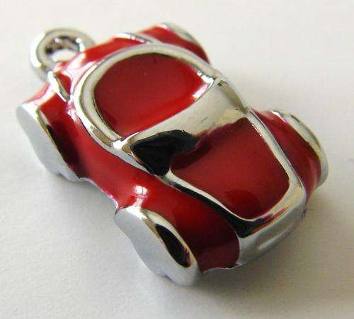 NEW - 19mm x 8mm Car Charm (Assorted Random Colours - See All Colours Available Below)