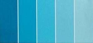 30cmx30cm Shades of Blue Scrapbooking Card Stock Pack (5 Sheets per Pack)
