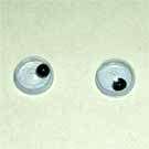 7mm Paste-On Eyes (20 Pieces per Pack)