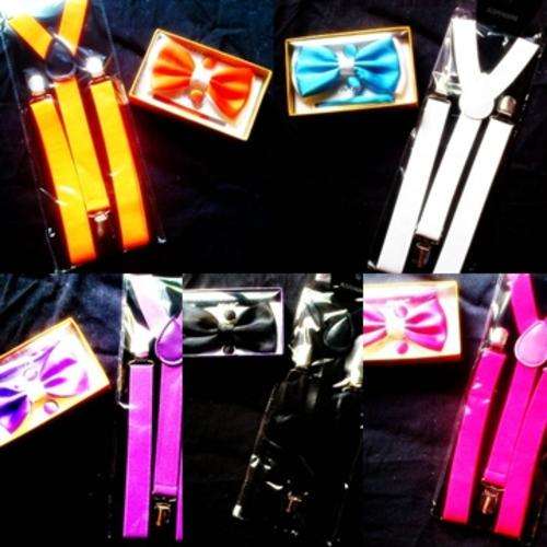 Bowtie and Suspenders Set