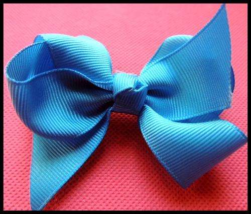 Neon Bow Blue
