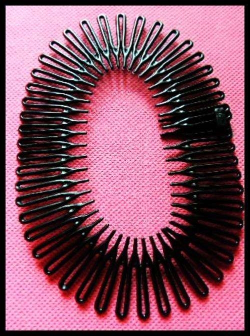 Comb Headband Black