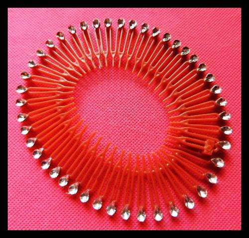 Comb Headband Brown