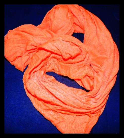 Neon Scarf Orange