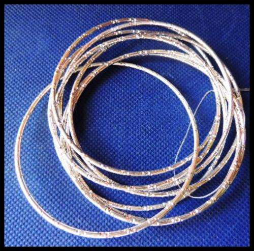 Silver Bangle Set
