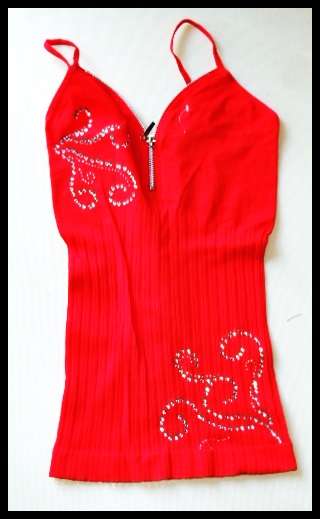 Red Strech Top