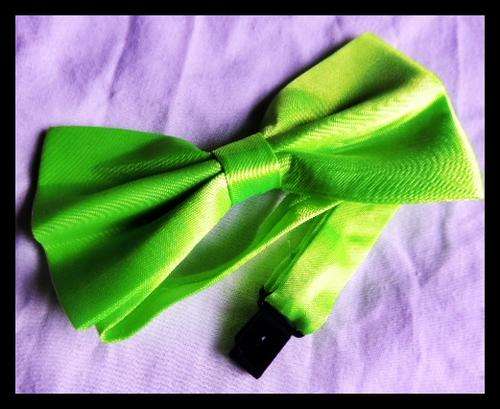 Mens Bowtie Green