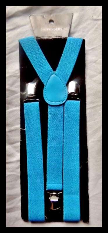 Turqoise Suspenders