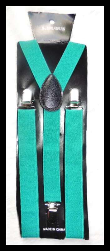 Mint Darker Suspenders