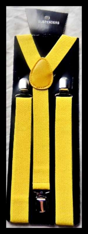 Yellow Suspenders