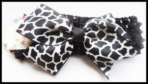 BOW Headband BLACK