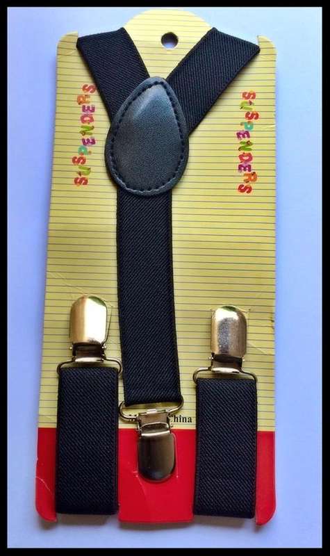 Kiddies/Baby Suspenders NAVY BLUE