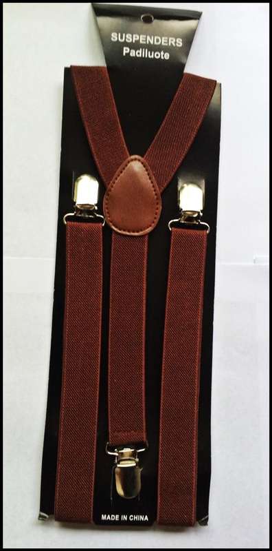 BROWN Suspenders