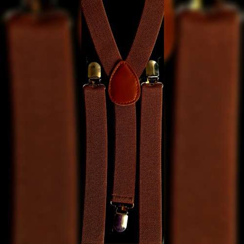 Tan Suspenders