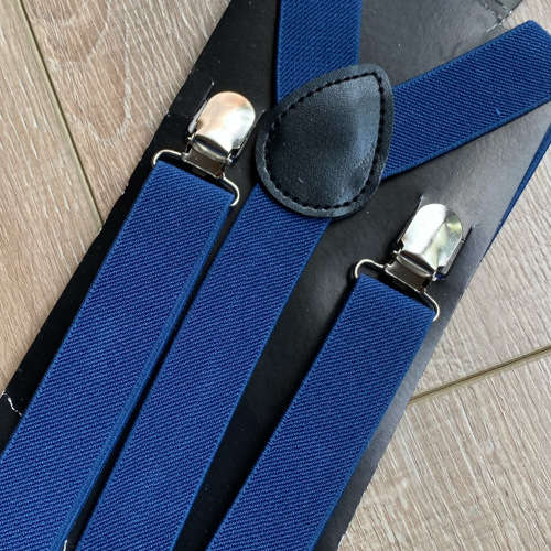 Navy Suspenders