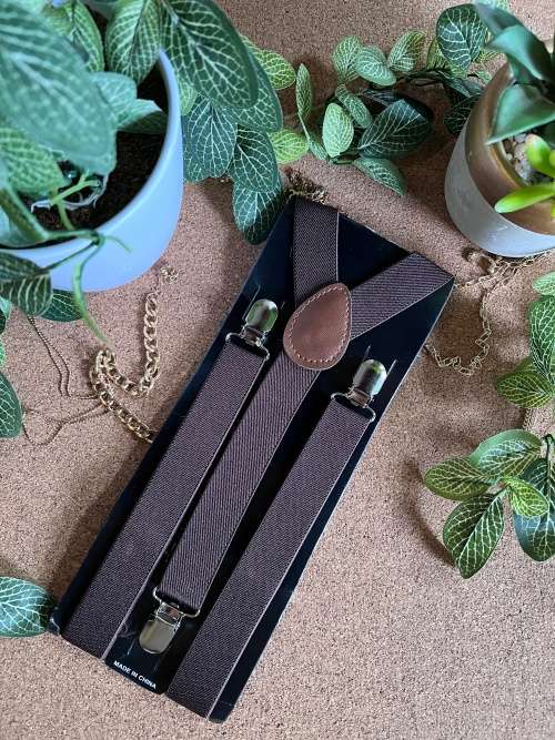 Brown Suspenders