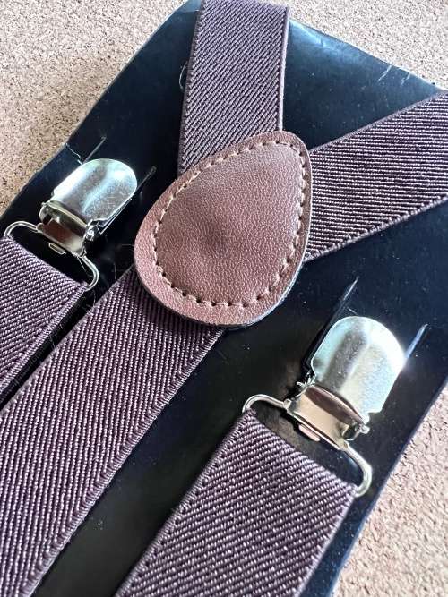 Brown Suspenders