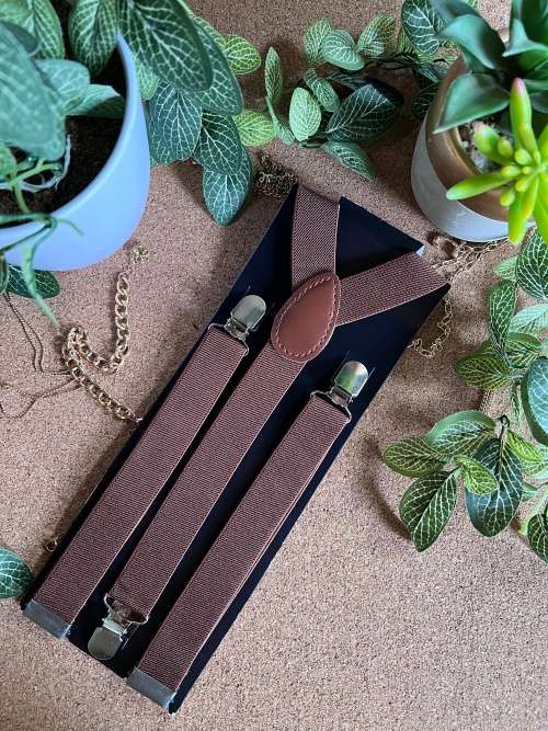 Brown Suspenders