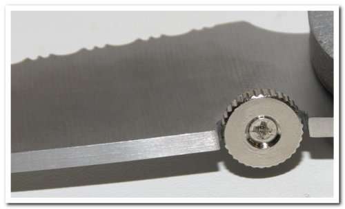 Pocket knife lockable