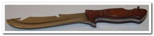 Hunting knive set lockable