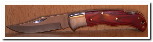BUFFALO RIVER Macaw Pocket Knife - 17.5cm open