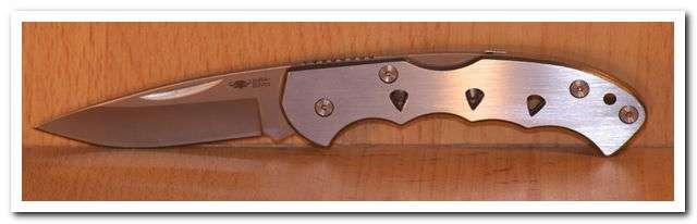 BUFFALO RIVER BARRACUDA Pocket Knife - 19.5cm open