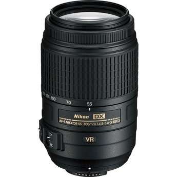 Nikon AF-S NIKKOR 55-300mm f/4.5-5.6G ED VR Zoom Lens *AVAILABLE NOW*