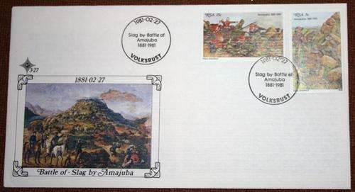 1981 - SA FDC 3.7 - Battle of Amajuba