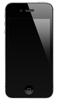 iphone 4 16gb black faulty