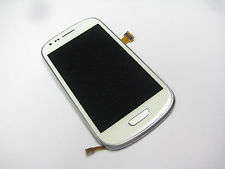 Samsung s3 mini i8190 Lcd white with frame complete geniune item used