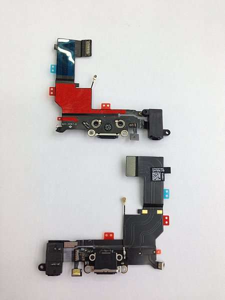 iPhone 5S charging flex black