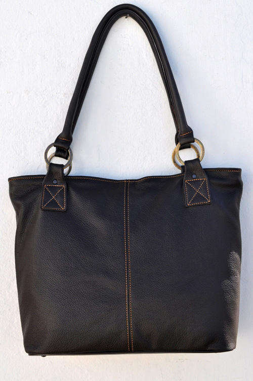 Choc Brown Leather Bag * SALE*