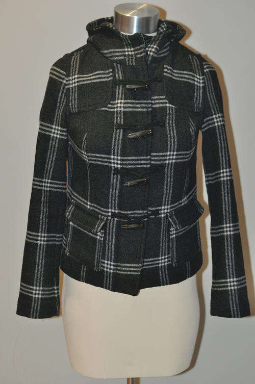 Charcoal Hooded Jacket