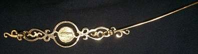 Vintage 'Monet' Rolled Gold Brooch/Pin with Faux Pearl and Ear-rings