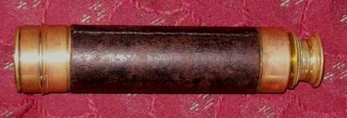 ANTIQUE 3-DRAW TELESCOPE pre 1910