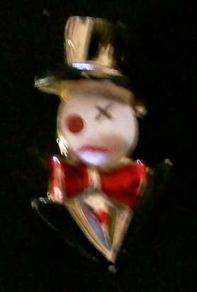 60's Vintage Figurl Brooches - Clown & Jockey