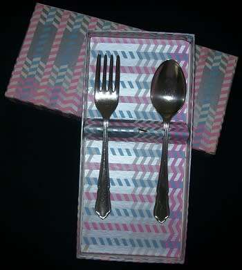 NURSERY CUTLERY SET SPOON AND FORK