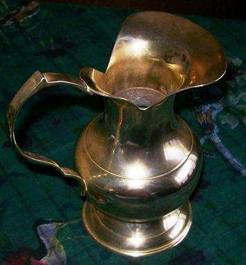 Small Brass Pitcher
