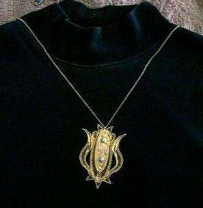 Gilt necklace from Cairo