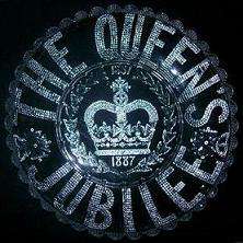 Queen Victoria Jubilee Glass Plate