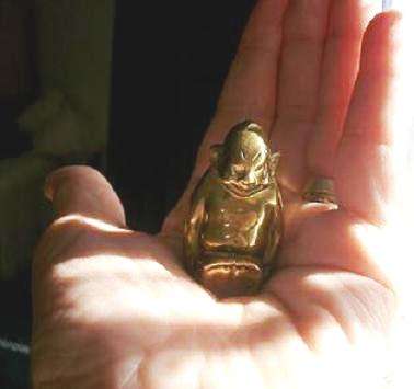 Antique 1908 Brass Billiken