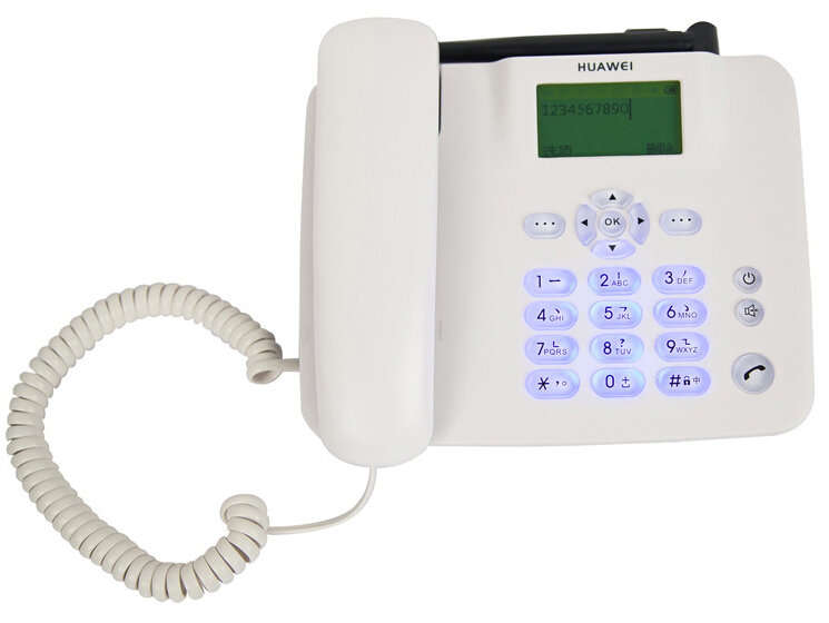 Huawei Fixed Cellular Desktop Phone (Model-F317) Takes Sim Card
