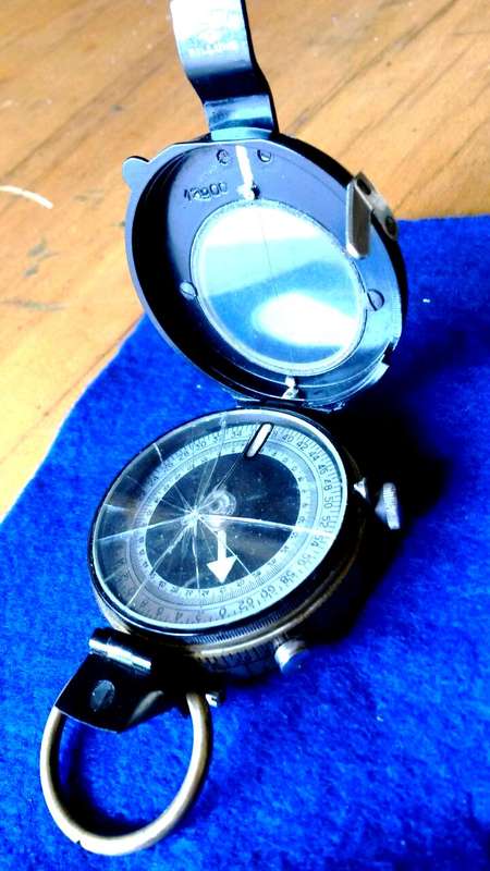 1918 | WW1 | Mark VIII | OFF.CHINAGLIA BELLUNO | Compass | Glass Cracked | Working | R1 Start