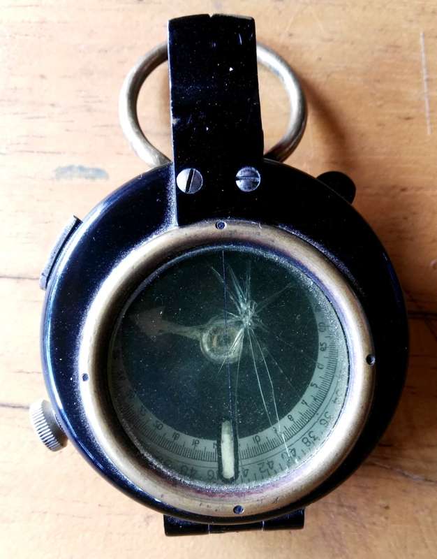 1918 | WW1 | Mark VIII | OFF.CHINAGLIA BELLUNO | Compass | Glass Cracked | Working | R1 Start