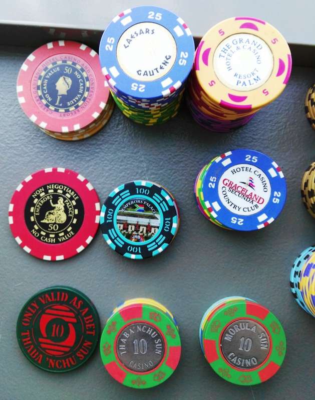 Huge Collection Lot of 361 x Casino Tokens/Chips | R3174 Face Value | Over 30 Different SA Casinos