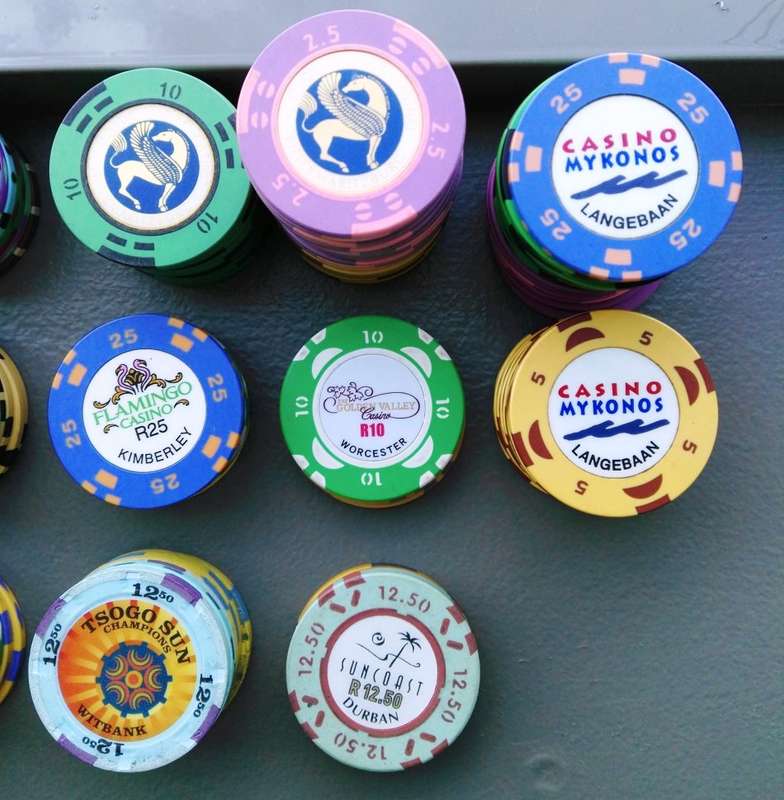 Huge Collection Lot of 361 x Casino Tokens/Chips | R3174 Face Value | Over 30 Different SA Casinos