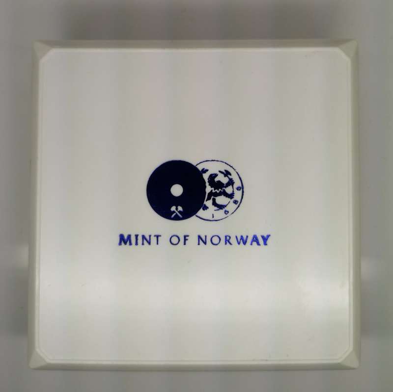 1oz PF | Mandela / De Klerk | A long walk to freedom to bring justice to everybody | Norway Mint Box