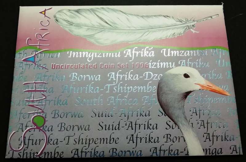 1996 | RSA | Uncirculated | SA Mint | UNC Coin Set