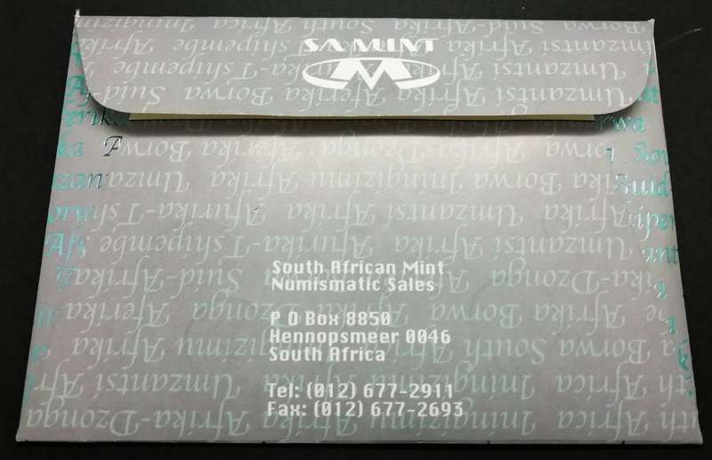 1996 | RSA | Uncirculated | SA Mint | UNC Coin Set