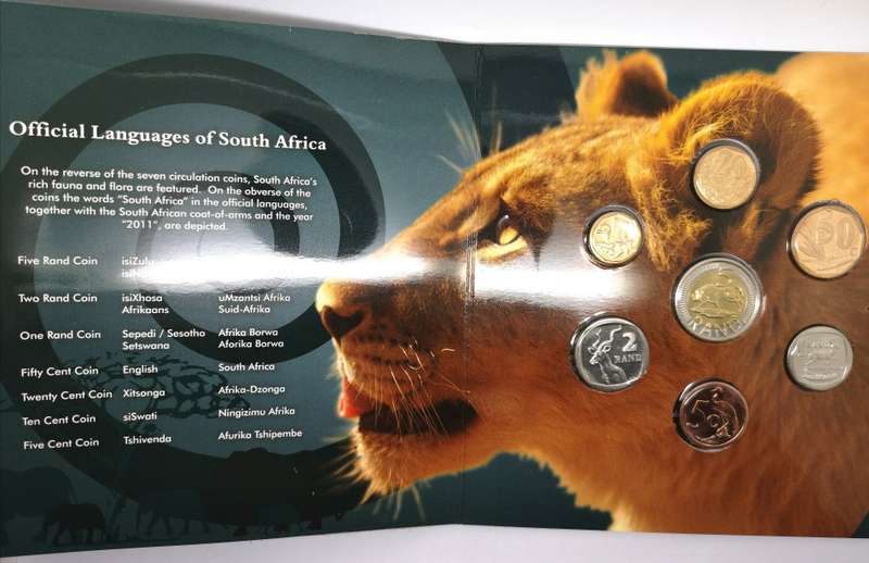 2011 | RSA | Uncirculated | SA Mint | Sealed Limited Edition Coin Set | The Last Year of the 5c